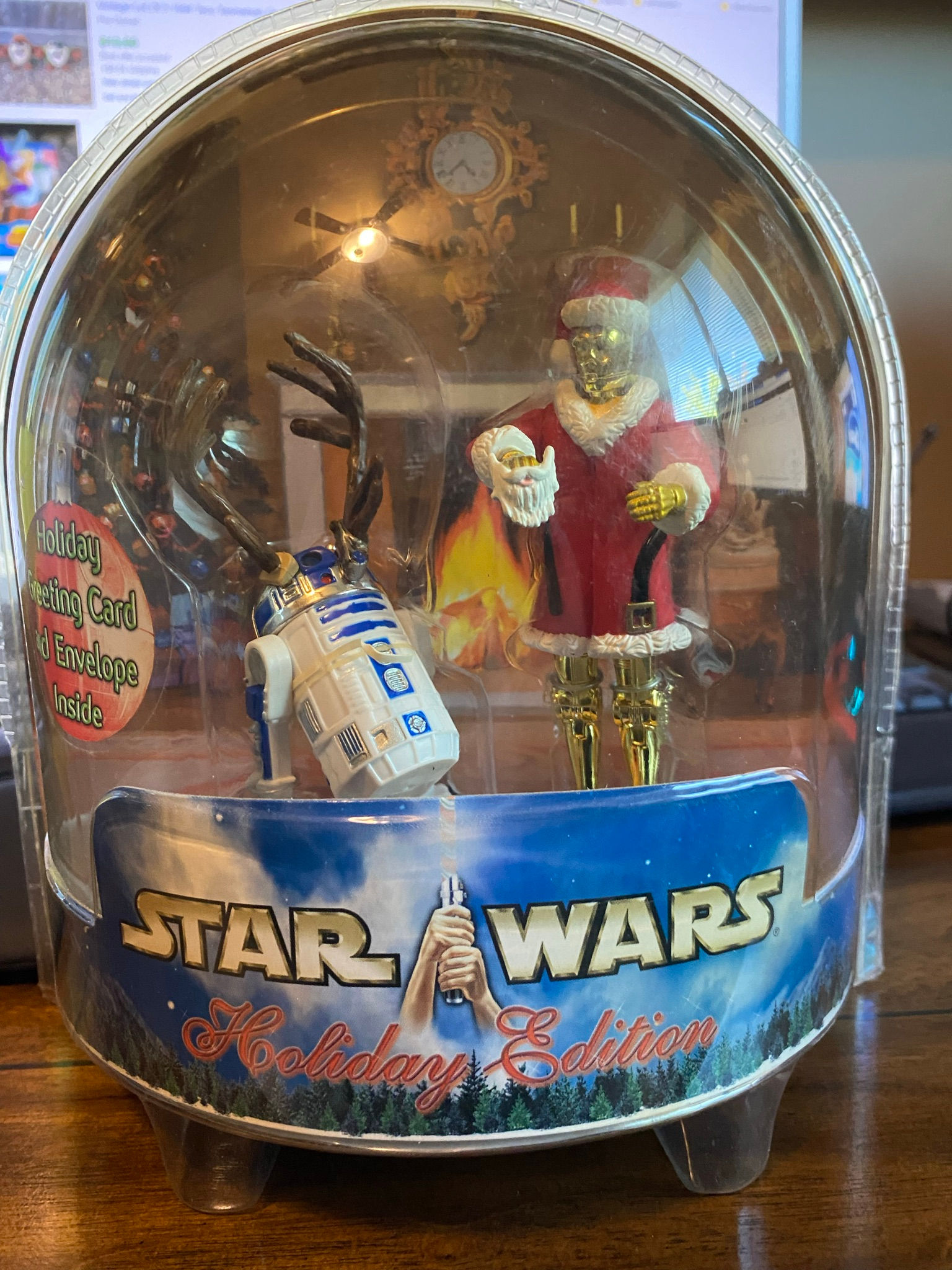 2002 Star Wars Holiday Edition Christmas R2-D2 C-3PO