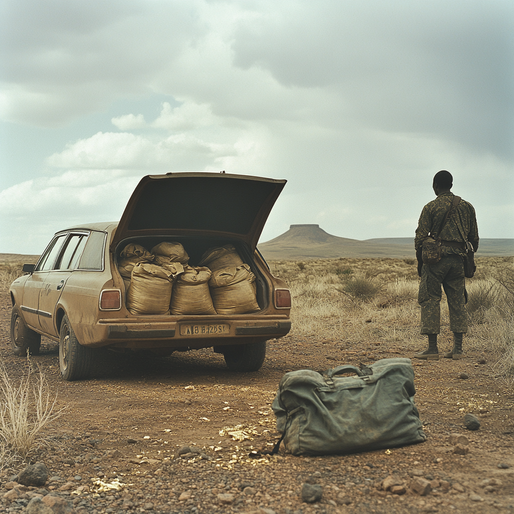 International smuggling gangs moved gold internationally.