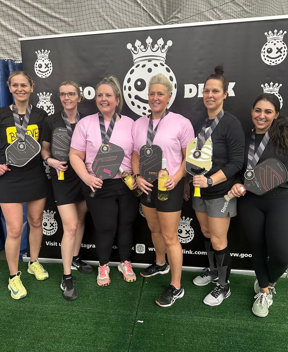 Congrats to all the medalists at the Good Dink Tourney this past weekend! (I spot a few CC members!)