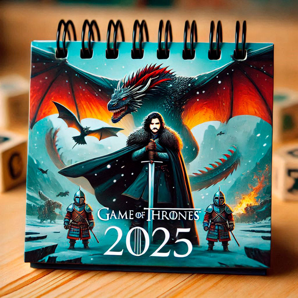 Mini calendario "Juego de Tronos"