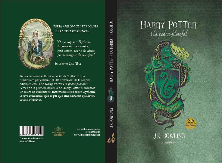 Cubierta Slytherin