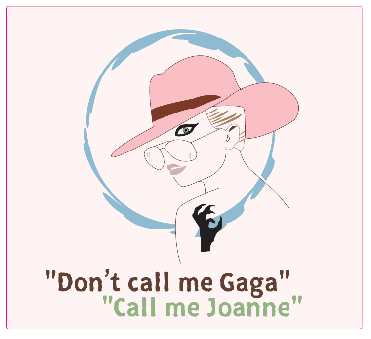 Portada de disco: inspirada en Lady Gaga