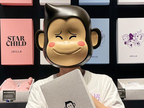 "JRILLA," a Character Resembling Chung Yong-jin, Wins a Spot Among the Top 3 Global Design Awards