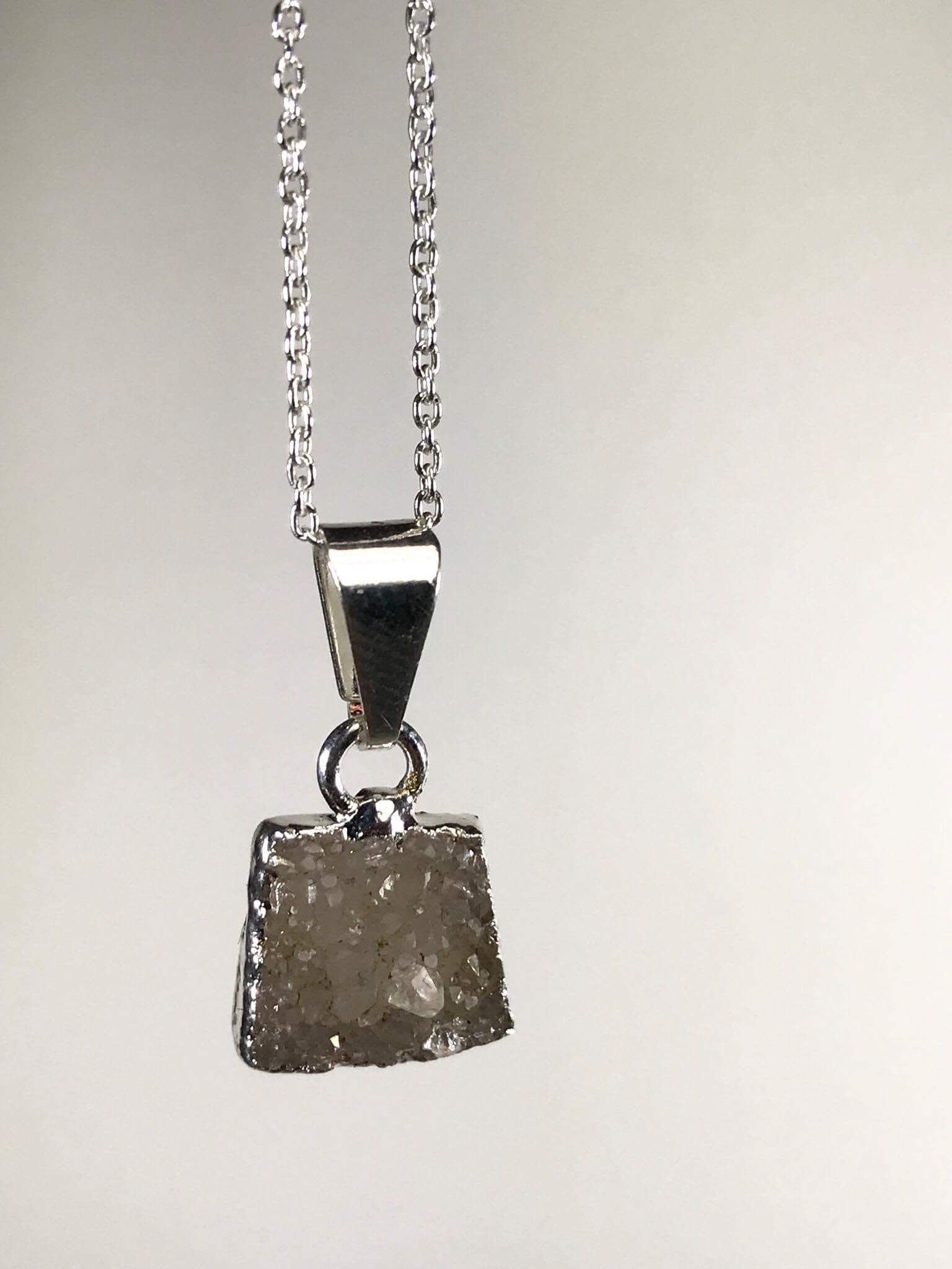 Druzy Freeform Pendant (SM) SJP00112