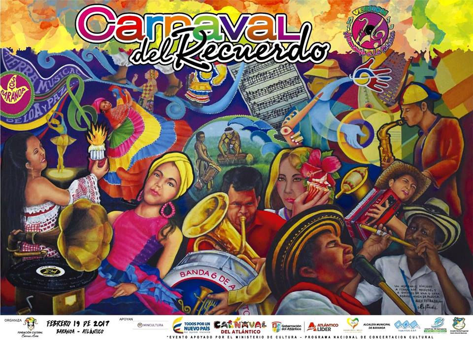 noticias baranoa carnaval del recuerdo afiche