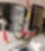 Blue Sea Systems SI-ACR battery relay mounted in a marine electrical panel.