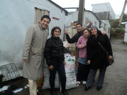 Visitando Campamento en Penco