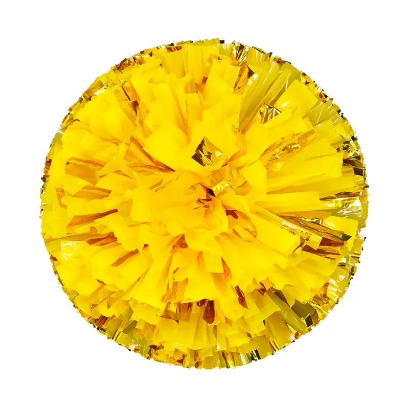 Miniatura: Colorful Cheerleading Pom Poms Girls Kids Finger Cheer Balls Black and Blue Gold
