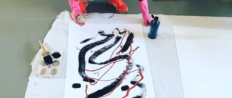 Action Art - Going BIG