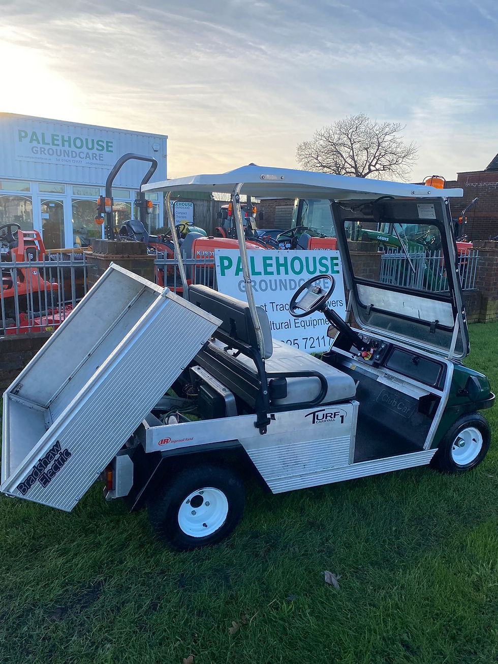 Thumbnail: Bradshaw Club Car Turf 1 Carryall Electric Utility Vehicle