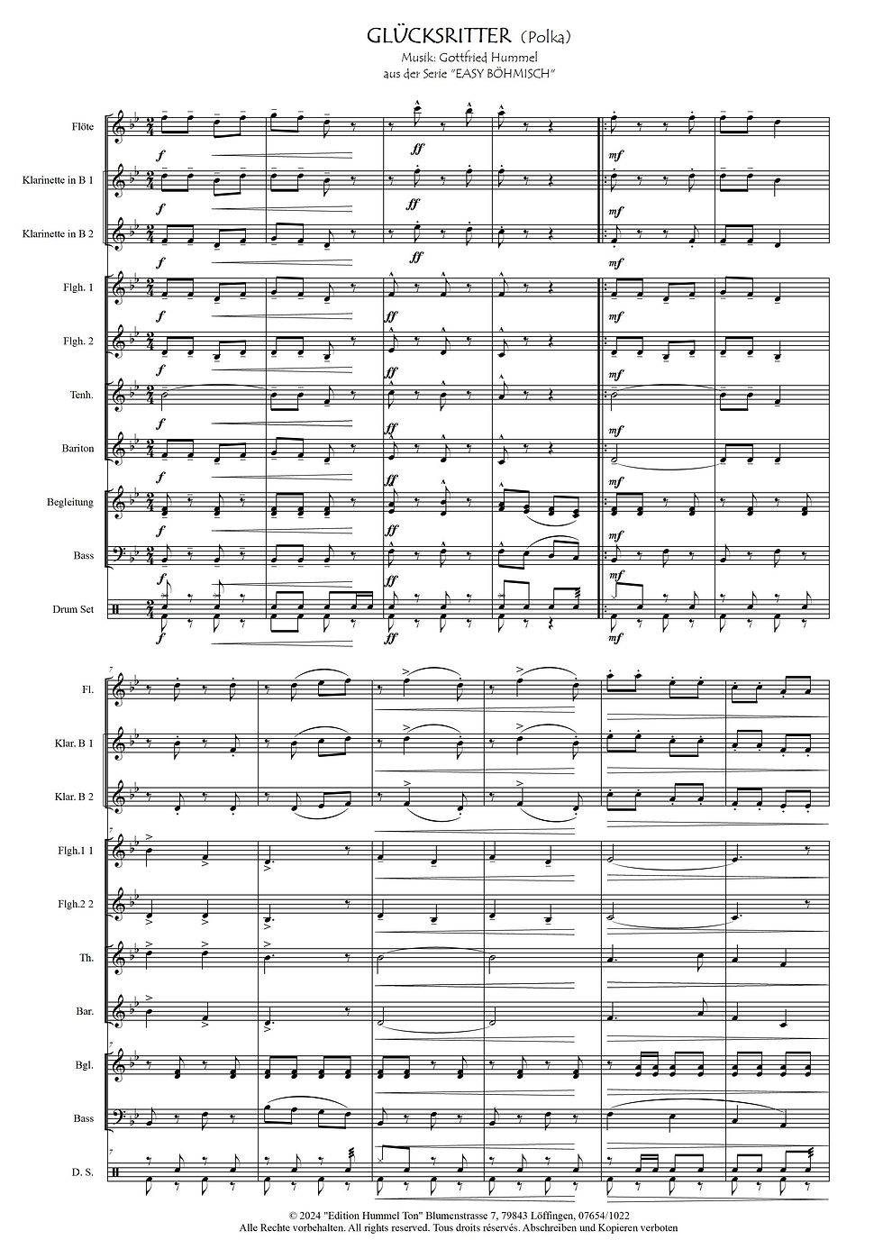 Miniaturbild: Glücksritter (Polka)