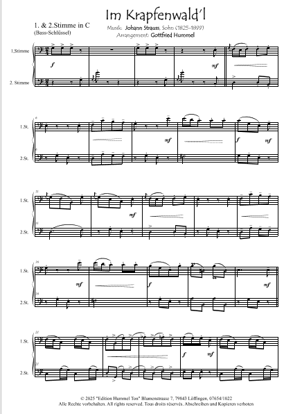 Miniaturbild: "Im Krapfenwald´l"