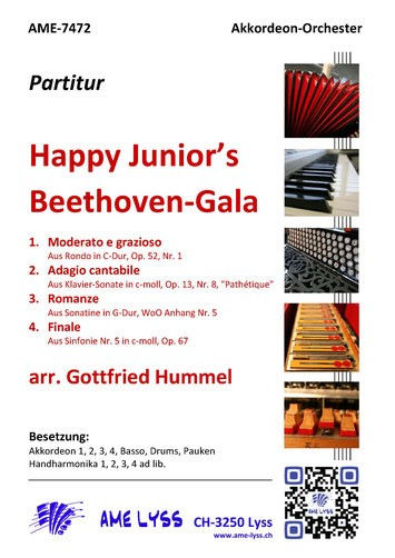 Happy Junior´s Beethoven Gala Partitur