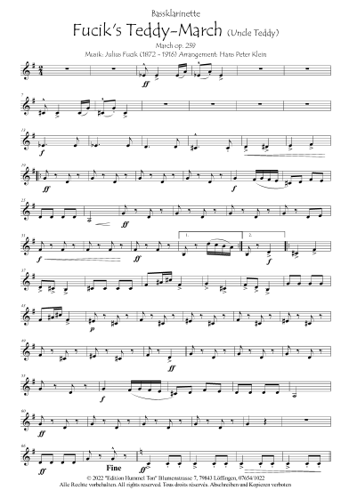 Miniaturbild: Fucik's Teddy-March (Uncle Teddy)