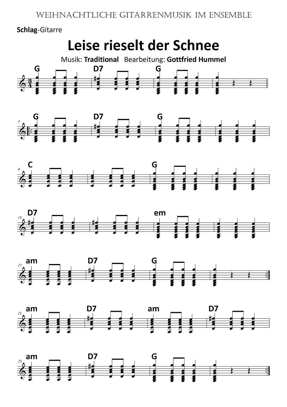 Miniaturbild: LEISE RIESELT DER SCHNEE