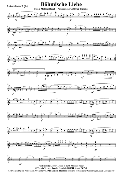 Miniaturbild: Böhmische Liebe