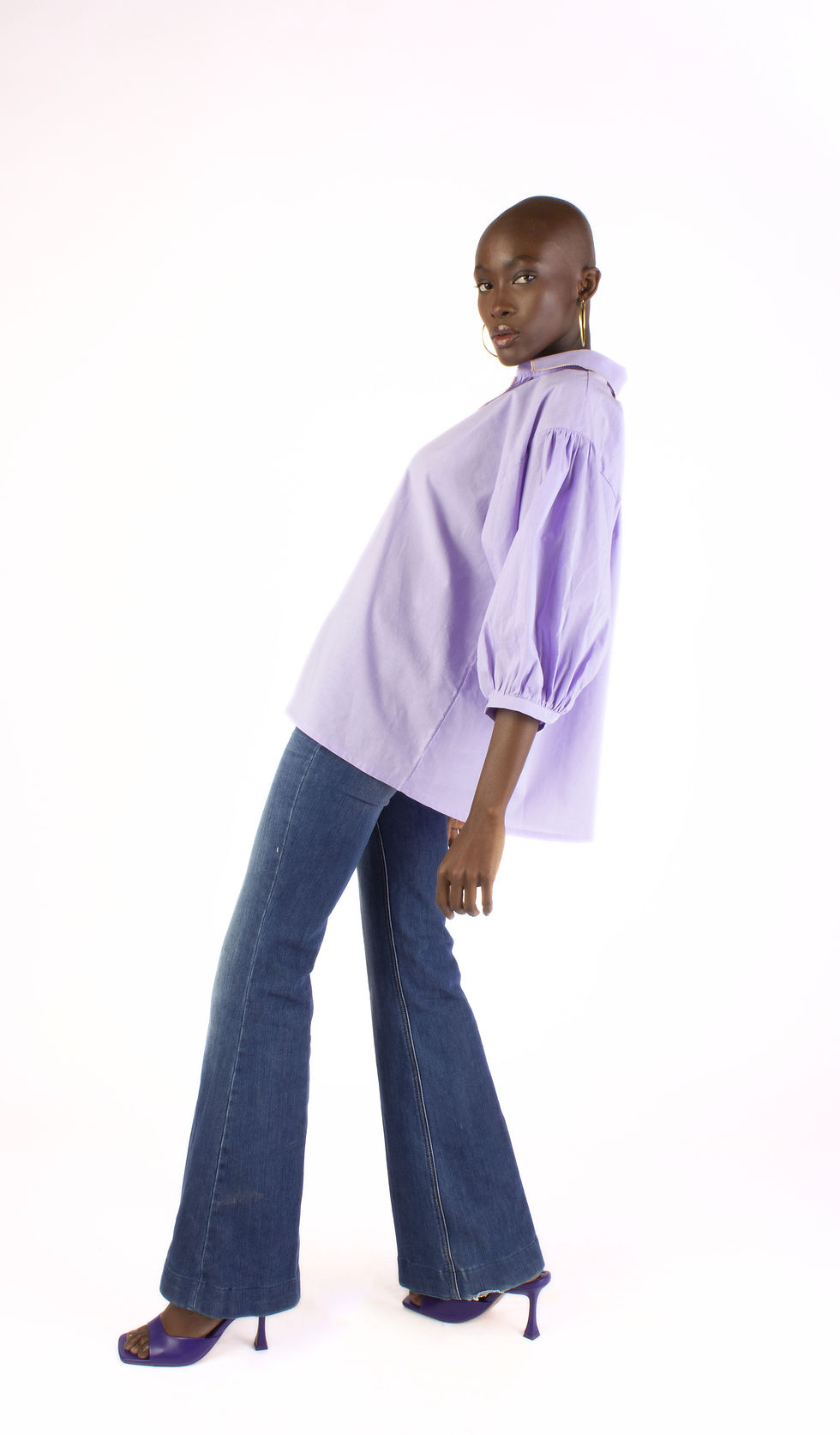 Miniature : Chemise Carla Parme