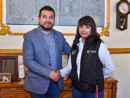 REALIZA SALVADOR SANTOS CEDILLO NUEVOS NOMBRAMIENTOS EN EL AYUNTAMIENTO DE HUAMANTLA