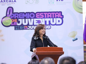 GOBERNADORA ENTREGA PREMIO ESTATAL DE LA JUVENTUD 2025