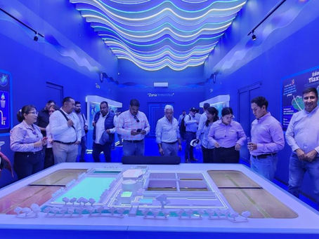 DELEGACIÓN DE GUANAJUATO CONOCE MODELO DE GESTIÓN HÍDRICA DE LA PLANTA DE TRATAMIENTO DE TLAXCALA