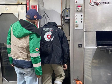 ATIENDE PROTECCIÓN CIVIL DE HUAMANTLA INCIDENTE EN ESTABLECIMIENTO Y ASEGURA INSTALACIONES