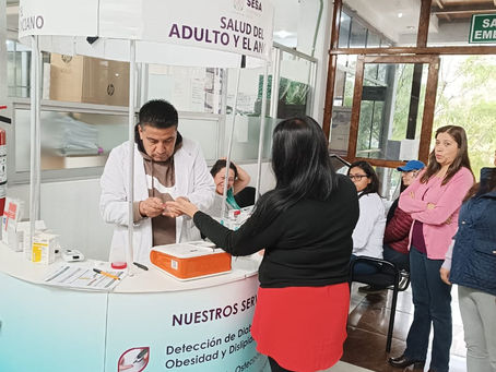 PROMUEVEN EN TLAXCALA LA PREVENCIÓN Y LA DETECCIÓN OPORTUNA DE LA DIABETES