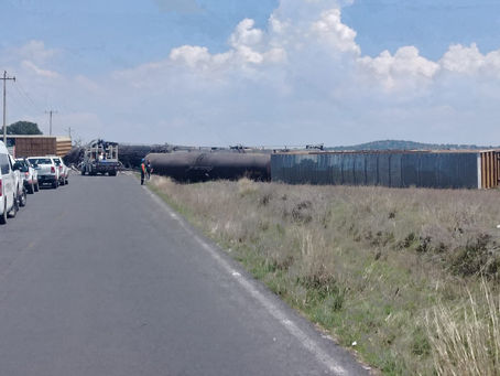 EN MARCHA PROTOCOLO INTERINSTITUCIONAL PARA ATENDER DESCARRILAMIENTO FERROVIARIO
