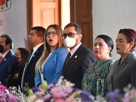 Conmemora Congreso 148 Aniversario de la Incorporación de Calpulalpan al territorio tlaxcalteca.