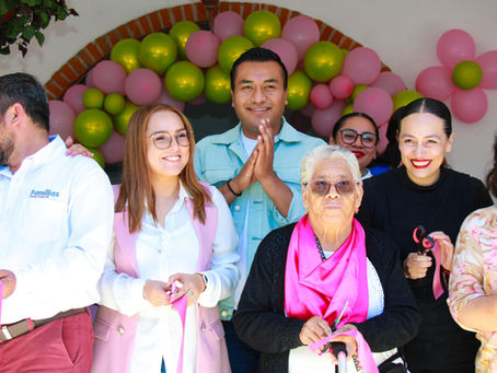 COMPROMETIDA CON LOS ABUELITOS, SHAMY SPEZIA REAPERTURA LA "ESTANCIA DE DÍA" EN XALMIMILULCO