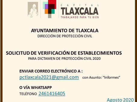 Reanuda Protección Civil emisión de dictámenes en la capital