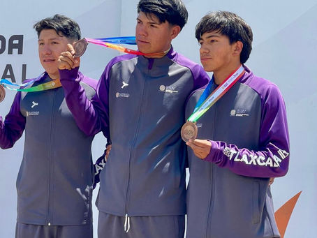 SUMA CICLISMO DE RUTA TRES MEDALLAS MÁS PARA TLAXCALA EN LA OLIMPIADA NACIONAL