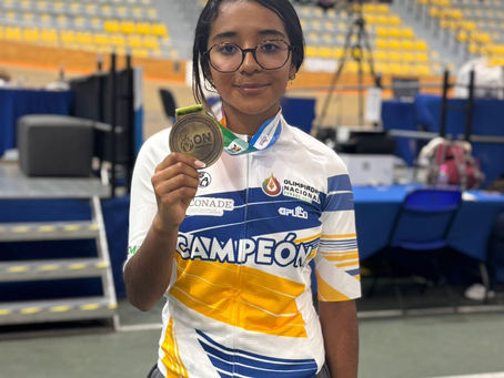 GANA DOMINIQUE SÁNCHEZ MEDALLA DE ORO PARA TLAXCALA EN CICLISMO DE PISTA