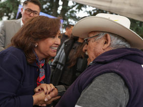 ENTREGA OBRAS GOBERNADORA LORENA CUÉLLAR EN MUÑOZ DE DOMINGO ARENAS