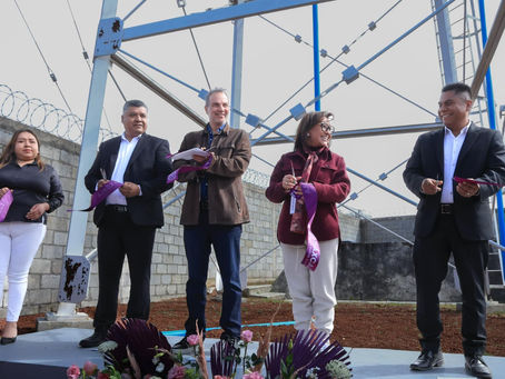 ENTREGA GOBERNADORA OBRAS EN ACUAMANALA: POZO Y RECONSTRUCCIÓN DE VIALIDAD