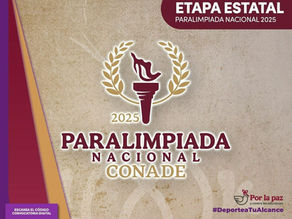 CONVOCAN A ATLETAS A PARTICIPAR EN LA ETAPA ESTATAL SELECTIVA RUMBO A LA PARALIMPIADA NACIONAL CONADE 2025