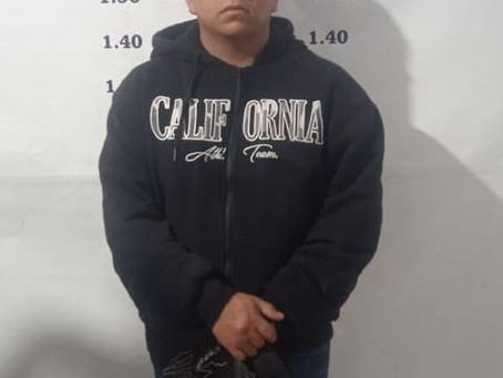 SPSMT DETIENE A JONATHAN DAVID “N” POR PRESUNTO ROBO A COMERCIO