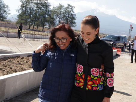 LA PRESIDENTA CLAUDIA SHEINBAUM SUPERVISA POLO DE DESARROLLO Y UNIVERSIDAD ROSARIO CASTELLANOS EN TLAXCALA