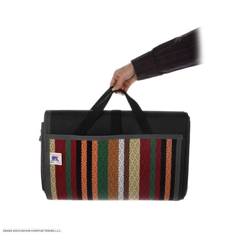 Thumbnail: UV-resistant Sahel Mat placed poolside for lounging in the sun