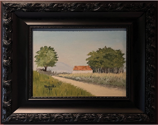 "Minha primeiro quadro"