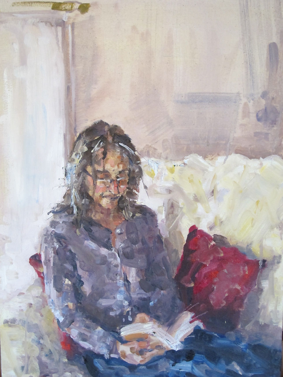 Mummy reading