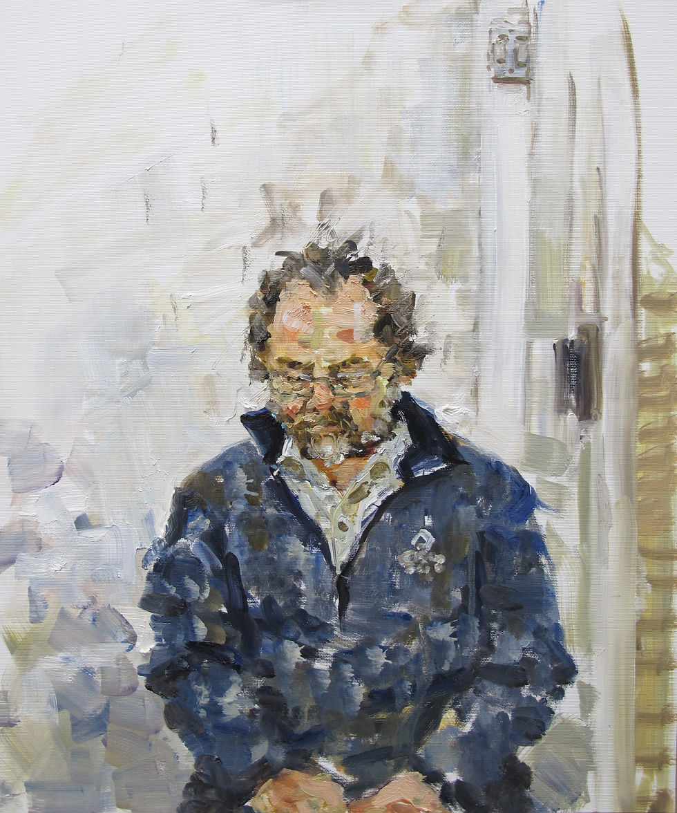 Daddy in my studio