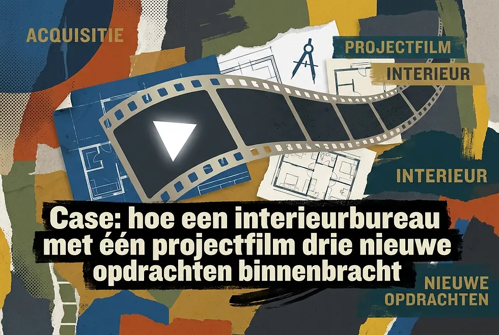 Case: hoe een interieurbureau met één projectfilm drie nieuwe opdrachten binnenbracht
