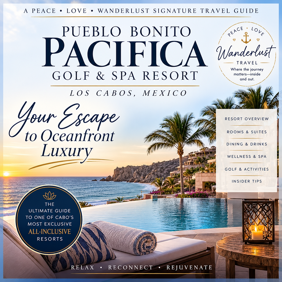 Pueblo Bonito Pacifica Golf and Spa Resort Signature Travel Guide cover