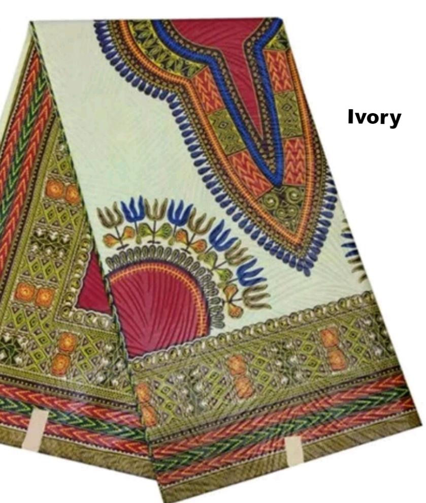 Thumbnail: 100% AUTHENTIC Cotton wax Dashiki material