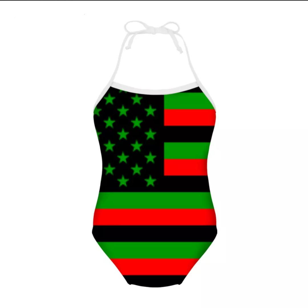 Little girls RBG Swimsuit