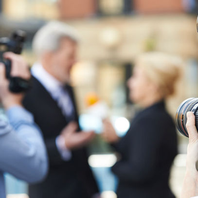 politician news interview