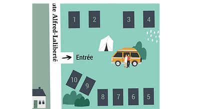 carte stationnement VR Fromagerie du Presbytère