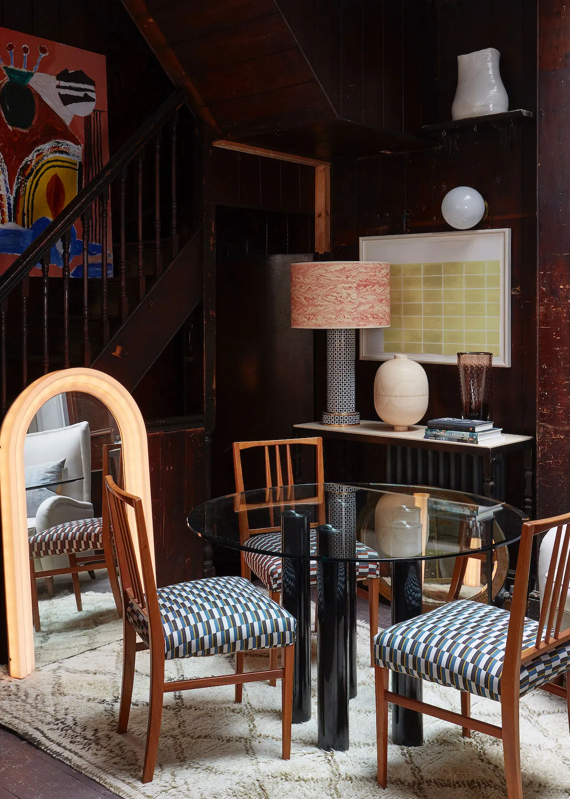 Interior decor and furniture at gallery in Bath