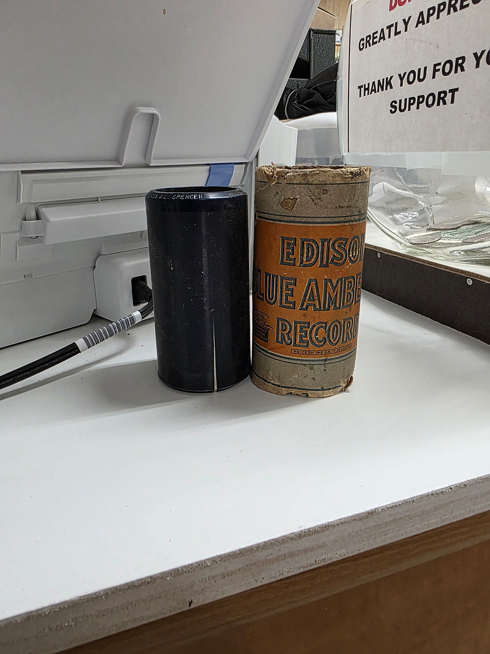 Edison Wax Cylinders