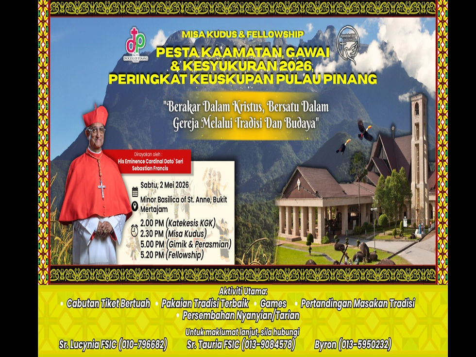 Pesta Kaamatan Gawai & Kesyukuran 2026